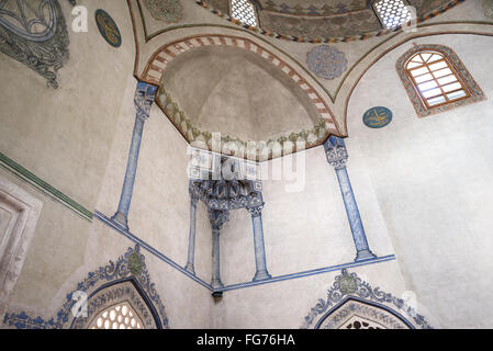 klassischen osmanischen Stil Kaiser Moschee (Careva Dzamija) aus dem 15. Jahrhundert in Sarajevo, Bosnien und Herzegowina Stockfoto