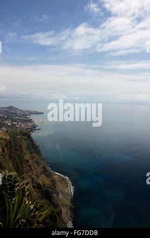 Geographie/Reisen, Portugal, Madeira, Cabo Girao, zweithöchste Cape in Europa, Additional-Rights - Clearance-Info - Not-Available Stockfoto