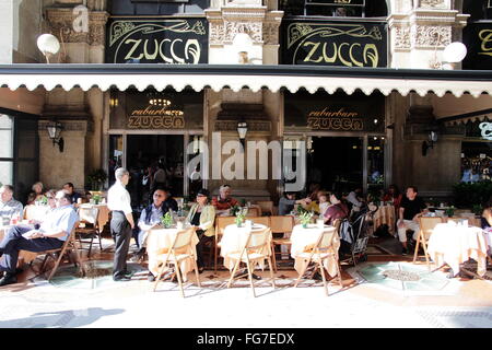 Geographie/Reisen, Italien, Lombardei, Mailand, Galleria Vittorio Emanuele II, Restaurant "La Zucca", hier war die Campari, Additional-Rights - Clearance-Info - Not-Available erfunden Stockfoto