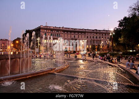 Geographie/Reisen, Italien, Lombardei, Mailand, das Castello Sforzesco - Additional-Rights Clearance-Info - Not-Available Stockfoto