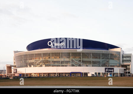 Die o2-Arena Stockfoto