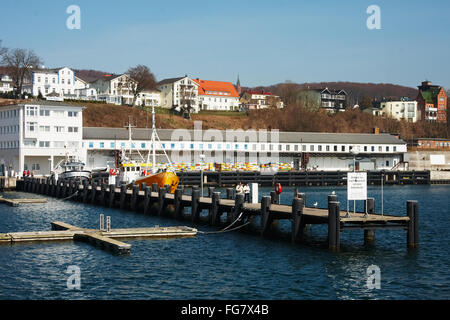 Sassnitz Hafen Stockfoto