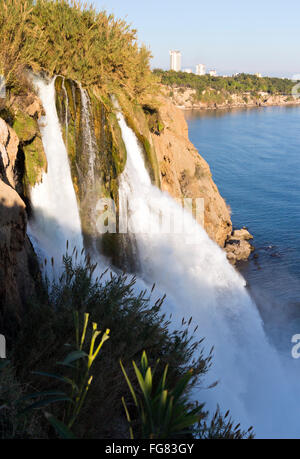 Dueden Wasserfall in Antalya, Türkei Stockfoto