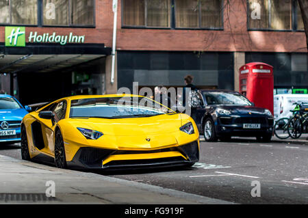 Aventador SV in London Stockfoto