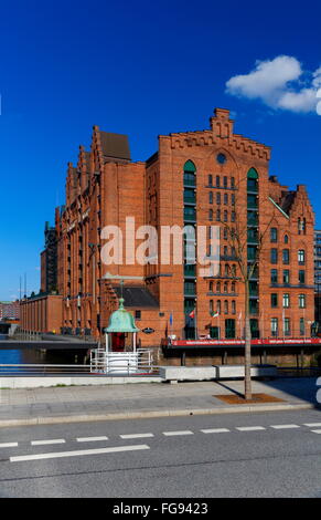 Geographie/Reisen, Deutschland, Hamburg, Speicherstadt, Brooktorkai, Brooktorhafen, Internationale Maritime Museum,, Additional-Rights - Clearance-Info - Not-Available Stockfoto