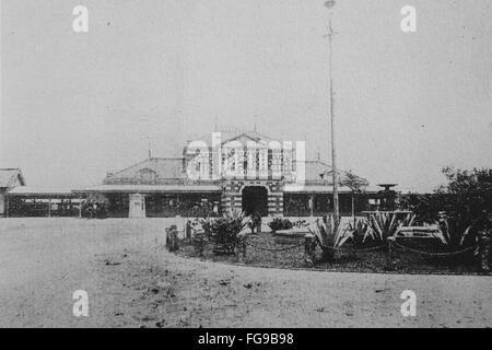 Modernisierung von Taiwan unter japanischer Herrschaft. Stockfoto