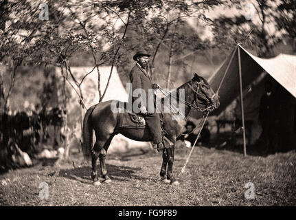 American Civil War-Szene Stockfoto