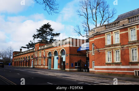 Alten Eingang zur Royal Ascot Racecourse Berkshire UK Stockfoto