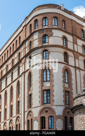 Benediktiner Abtei Santa Maria de Montserrat, Monistrol de Montserrat, Katalonien, Spanien Stockfoto