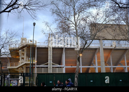 Außenansicht des Stadion Artemio Franchi, Florenz, Italien Stockfoto