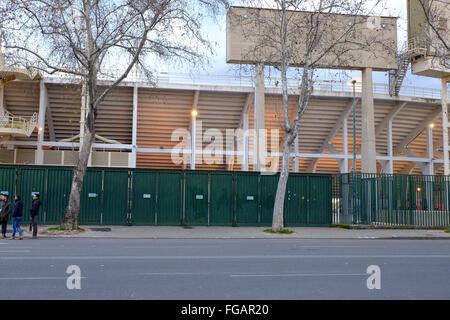 Außenansicht des Stadion Artemio Franchi, Florenz, Italien Stockfoto