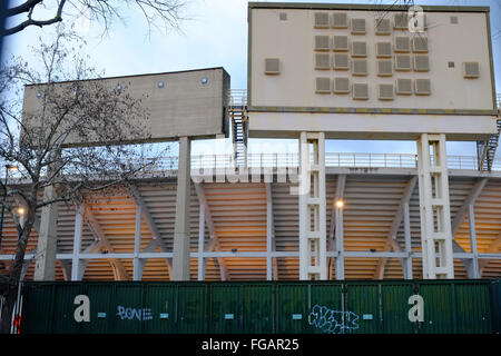 Außenansicht des Stadion Artemio Franchi, Florenz, Italien Stockfoto