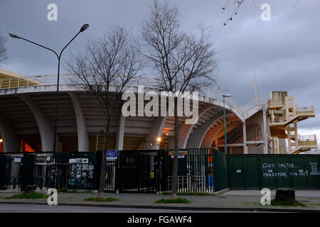 Außenansicht des Stadion Artemio Franchi, Florenz, Italien Stockfoto