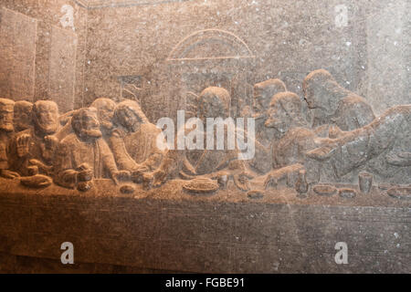 Salzbergwerk-Minen, Krakau, Polen, Europa. Stockfoto