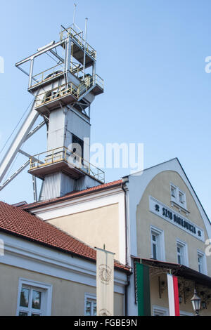 Exterieur des Salzbergwerk Minen, Krakau, Polen, Europa. Stockfoto