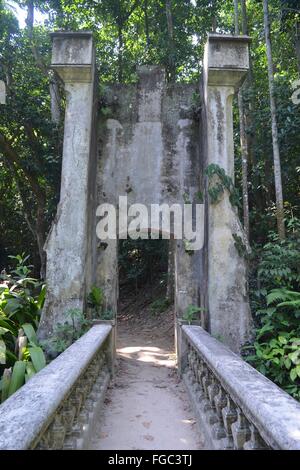 Parque Lage (oder Parque Enrique Lage), in der Stadt Rio De Janeiro, Brasilien Stockfoto