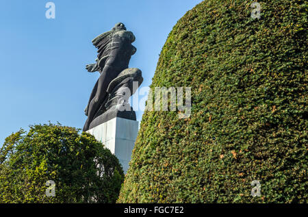 Denkmal der Dankbarkeit nach Frankreich entworfen in Large Kalemegdan Park, Stadt Belgrad, Serbien Stockfoto