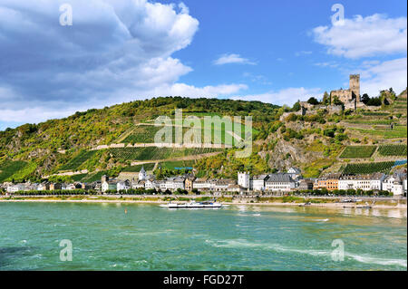 Kaub, Deutschland Stockfoto