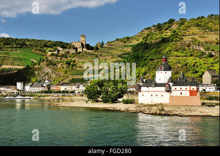 Kaub, Deutschland Stockfoto