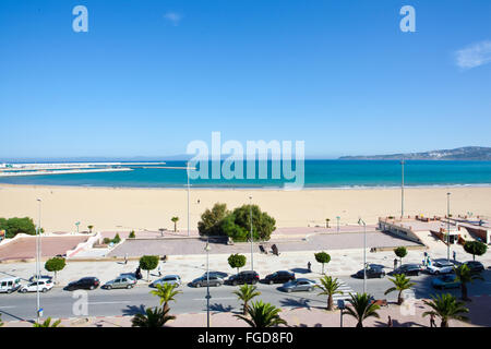 Marokko, Tanger, Kasbah, Medina, Gesamtansicht Stockfoto