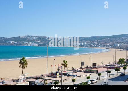 Marokko, Tanger, Kasbah, Medina, Gesamtansicht Stockfoto