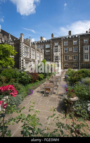 Middle Temple, eines der wichtigsten rechtlichen Viertel der City of London und bemerkenswert für englisches Recht, London, England, UK Stockfoto