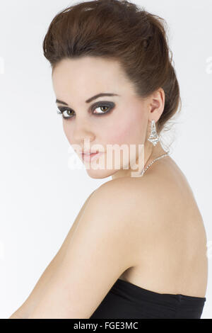 Junge Frau Portrait Stockfoto