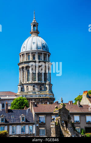 Die Basilika Notre-Dame de Boulogne in Boulogne Sur Mer, Frankreich. Stockfoto