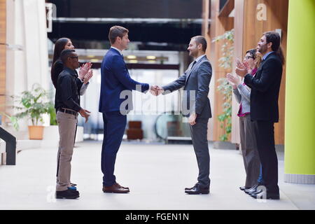 Business-Menschen-Gruppe Stockfoto