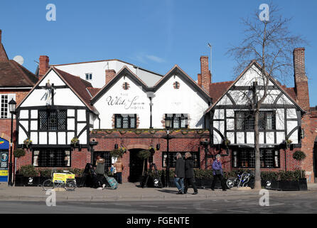 Das White Swan Hotel in Stratford-Upon-Avon, Warwickshire, UK. Stockfoto