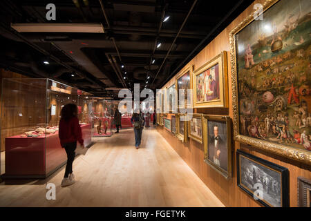 Die Medizinmann-Ausstellung im Wellcome Collection, London England UK Stockfoto