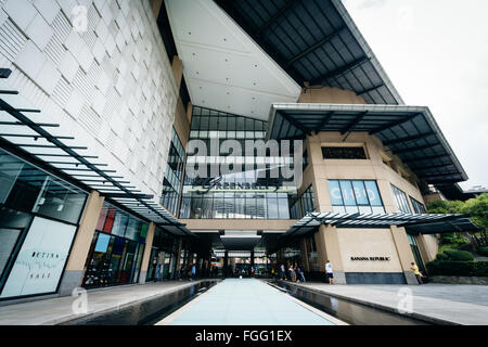 Das Exterieur des Greenbelt 5, in Makati, Metro Manila, Philippinen. Stockfoto