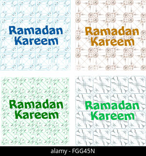 Der Sultan von elf Monaten Ramadan Grußkarte. Des muslimischen Fastenmonats Stockfoto