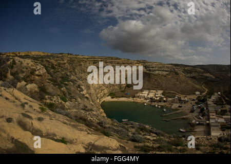 Das Binnenmeer auf Gozo, Malta Stockfoto