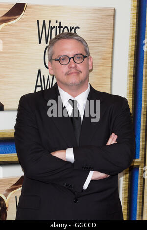 Los Angeles, Kalifornien, USA. 13. Februar 2016. Charles Randolph besucht 2016 Writers Guild of America Awards. Stockfoto