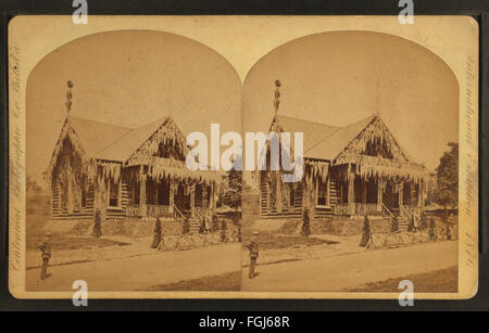 Dieses Foto von Centennial Photographic Co. Zeigt das Mississippi State Building, ein architektonisches Wahrzeichen, das die Regierung und den Stolz der Bürger in Mississippi repräsentiert. Stockfoto