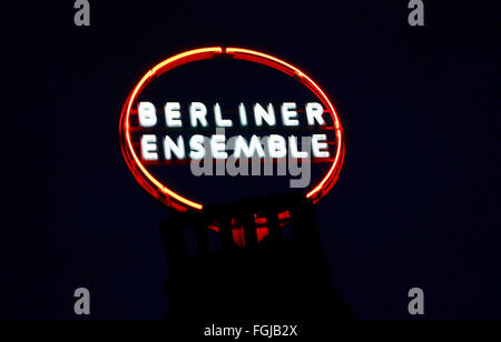 Berliner Ensemble, Berlin-Mitte. Stockfoto