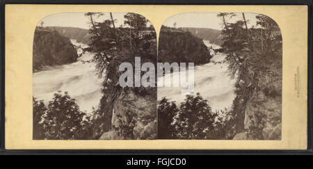 Stromschnellen und Strudel, Niagara, Reinhard von Barnum 2 Stockfoto