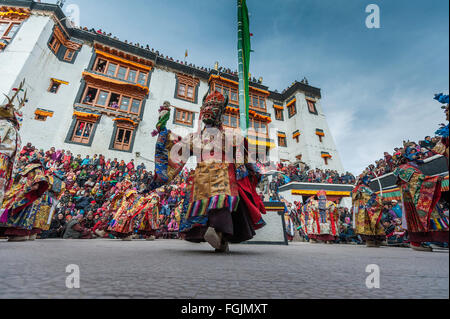 Cham-Tänzer im Kloster arena Stockfoto