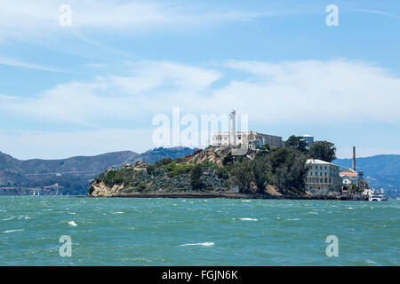 Gefängnis von Alcatraz in San Francisco, Kalifornien Stockfoto