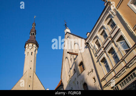 Mittelalterliche Raekoda (Rathaus), Tallinn, Estland Stockfoto