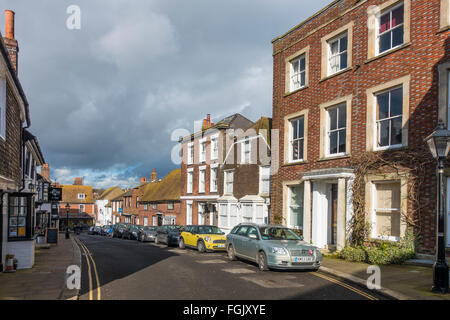 East Street Roggen East Sussex England UK Stockfoto