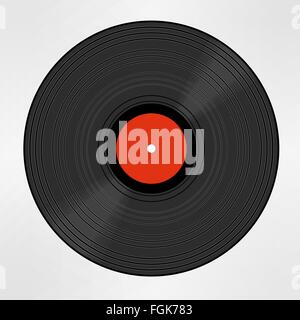Vinyl Record isoliert Eps 10-Vektor-illustration Stock Vektor