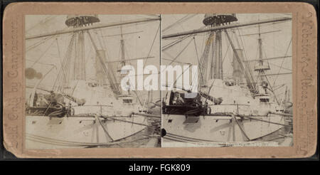 Gun Boot Boston, Brooklyn Navy Yard, aus Robert N. Dennis Sammlung von stereoskopischen Ansichten 2 Stockfoto