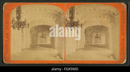 Hauptkorridor der Lobby des Senats Kammer, durch E. & h.t. Anthony (Firm) Stockfoto