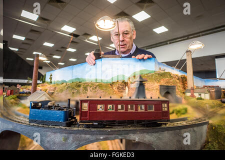 Die jährliche Modelworld Schau Brighton Centre, statt ganze Wochenende: Stockfoto