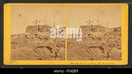 Tip Top Haus, Mt. Washington, Gebrüder Kilburn Stockfoto