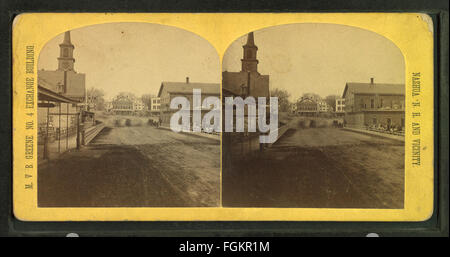 Main Street, Blick nach Norden, von M. V. B. Greene 2 Stockfoto