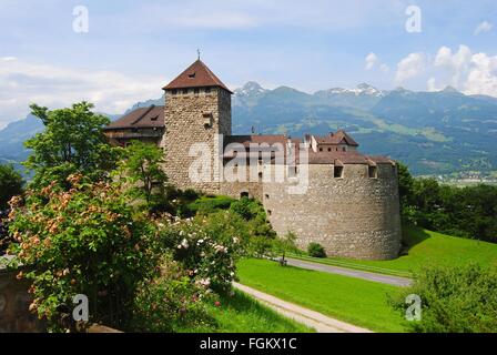 Schloss Vaduz. Stockfoto