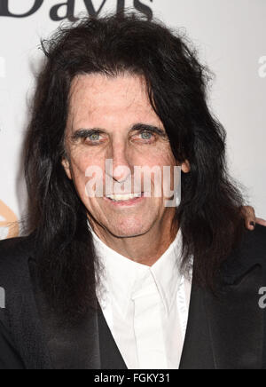 ALICE COOPER uns Rock-Musiker im Februar 2016. Foto Jeffrey Mayer Stockfoto